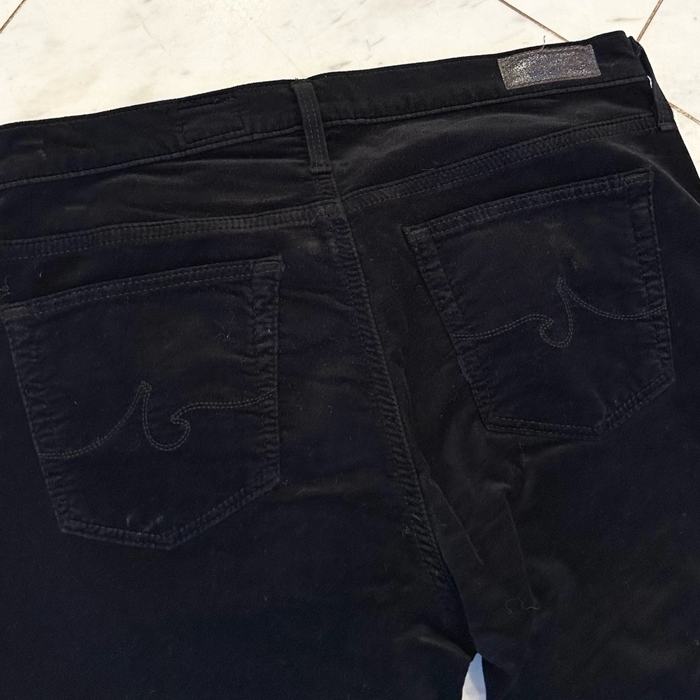 AG Jeans The Legging Super Skinny Black Velvet - Picture 7 of 8